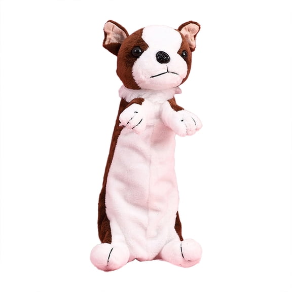 Adorable Dog Puppy Design Functional Zipper Pouch for School Stationery and Makeup Organization with Secure Storage Compartment