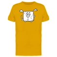 thumbnail image 1 of Adorable Dog Square Cartoon Tee Men's -Image by Shutterstock, 1 of 1