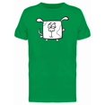 thumbnail image 1 of Adorable Dog Square Cartoon Tee Men's -Image by Shutterstock, 1 of 1