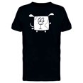 thumbnail image 1 of Adorable Dog Square Cartoon Tee Men's -Image by Shutterstock, 1 of 1