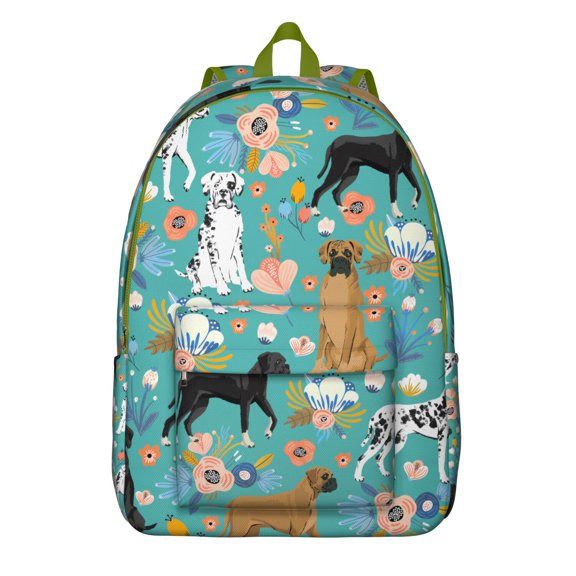 Adorable Dog-themed Print Travel Backpack – Lightweight Oxford Backpack with Comfortable Carrying and Anti-theft Features, Perfect for Women, Teens, and Travelers