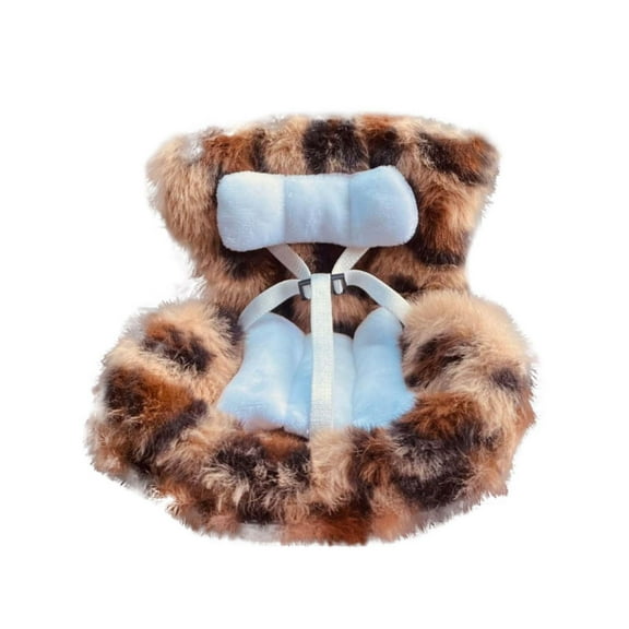 Adorable Doll Car Seat Accessory Featuring Cushion Secure Clip and Versatile Desktop Stand Ideal for Enthusiasts and Collectors