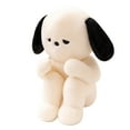 thumbnail image 1 of Adorable Downturned-Mouth Dog Plush – Melancholy Puppy Stuffed Animal, Ultra-Soft Huggable Buddy, Perfect Gift for All Ages（13.78 Inch）, 1 of 5
