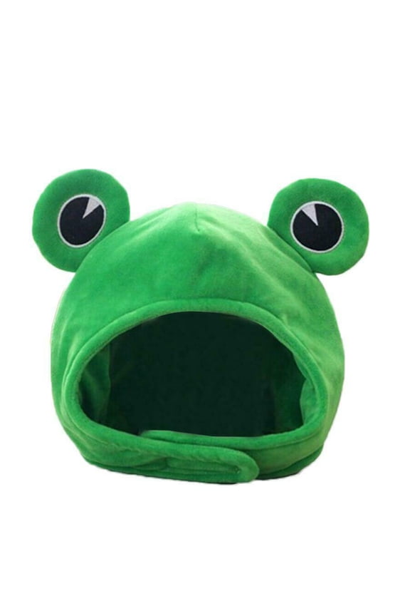 Adorable Dress Plush Costume Hat Hat Up -Frog Cosplay Cartoon Tools & Home Improvement