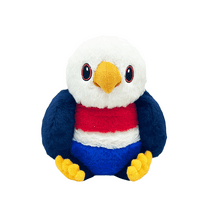 Adorable Eagle Stuffed Animal Plush Toy -9.4'' Cartoon Realistic Bird Doll Plush Toy Home Decor Gift