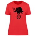 thumbnail image 1 of Adorable Elephant Show Tee Women's -Image by Shutterstock, 1 of 1