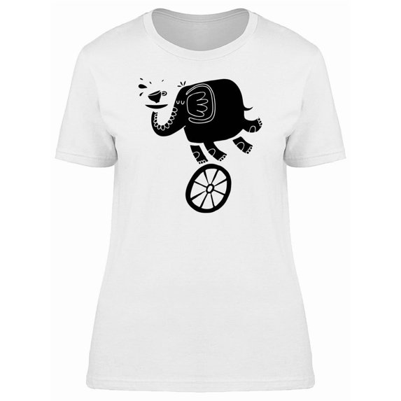 Adorable Elephant Show Tee Women's -Image by Shutterstock