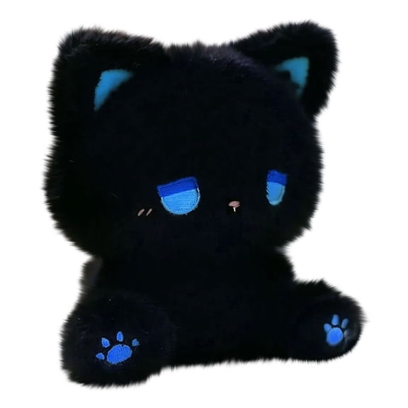 Adorable Emo Kittens Stuffed Animal - Fun Collectible Plush - Perfect for Decorating Rooms and Birthday Gifts - (F Style 6 Inches)