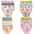 thumbnail image 1 of Adorable Essentials: B&Q's Trendy 12-Pack Cotton Briefs for Stylish Toddlers and Little Girls, Sizes 2T-7T, 1 of 5