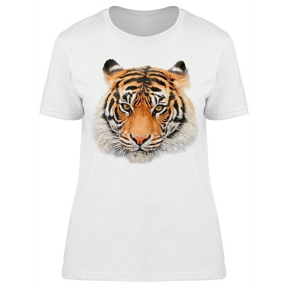 Adorable Face Of Tiger  T-Shirt Women -Image by Shutterstock, Female Large