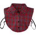 thumbnail image 1 of Adorable Fake Collar Fashionable Shirt Collar Detachable Half Shirt for Dress Blouse Sweater Collarless Clothes Accessory, 1 of 7