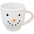 thumbnail image 1 of Adorable Festive Holiday Snowman Stoneware Mug 20 oz., 1 of 1