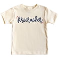 thumbnail image 1 of Adorable Firecracker 4th of July Family Matching Outfits for Kids and Adults Natural Shirt 4T, 1 of 4