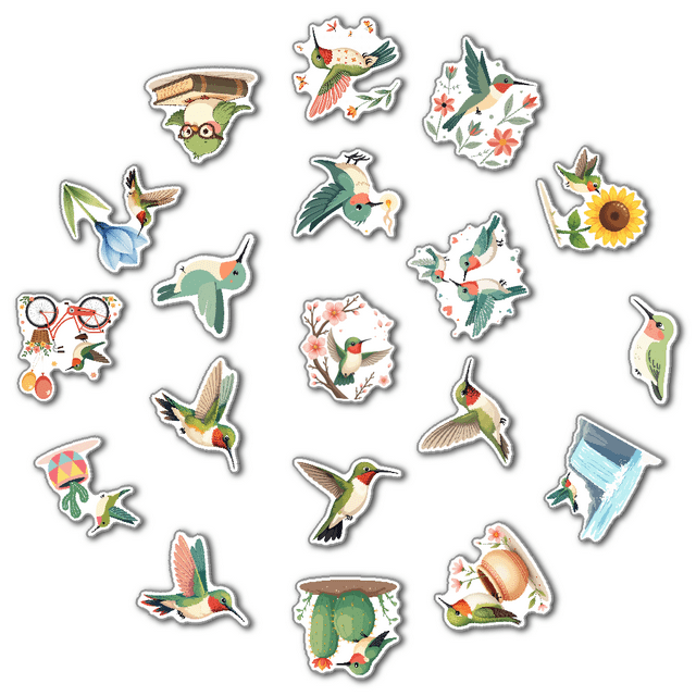 Adorable Fridge Magnet Cute Refrigerator Magnet Bird Magnetic Sticker ...