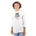 thumbnail image 1 of Adorable Friendship Besties Love Women's Long Sleeve T Shirt Brisco Brands L, 1 of 6