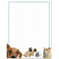 Adorable Furry Animal Buddies Frolic Invite Special Event Theme Paper