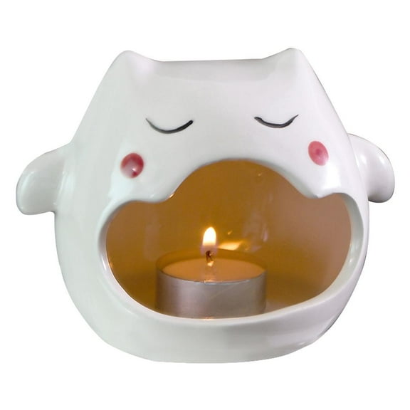 Adorable Ghost Ceramic Candle Holder Halloween Decoration Spooky Ghost Cute X0N6