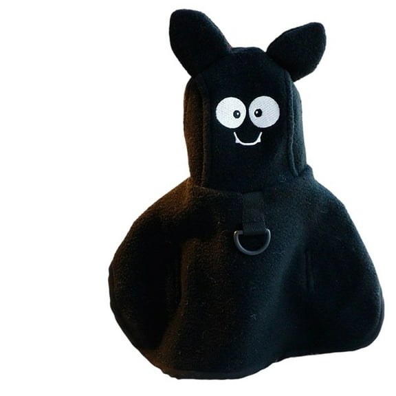 Adorable Ghost Shaped Pet Costume Soft Comfortable Fleece Outfit for Dogs and Cats Halloween Party Wear