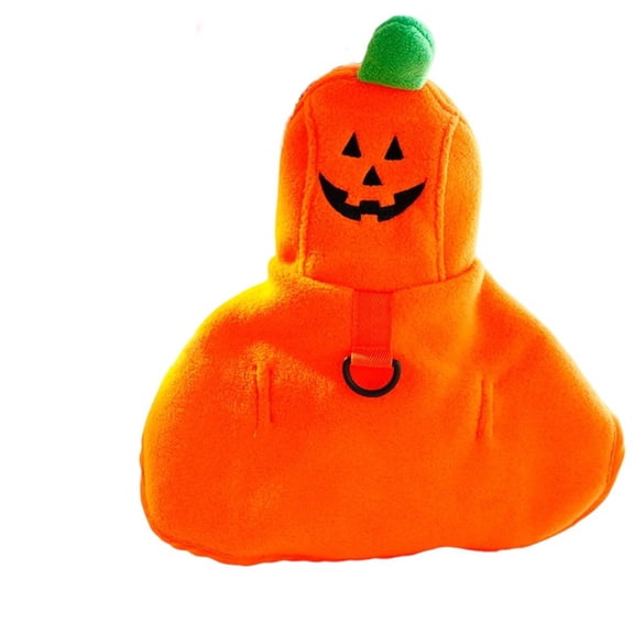 Adorable Ghost Shaped Pet Costume Soft Comfortable Fleece Outfit for Dogs and Cats Halloween Party Wear