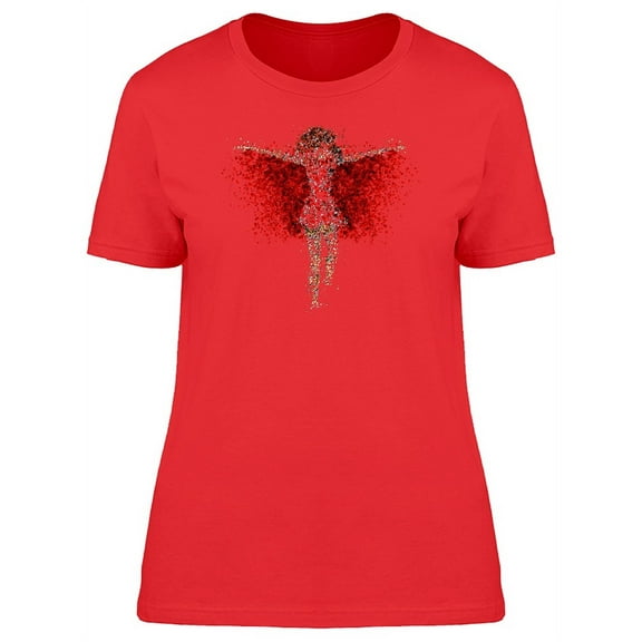 Adorable Grunge Abstract Fairy T-Shirt Women -Image by Shutterstock, Female Medium