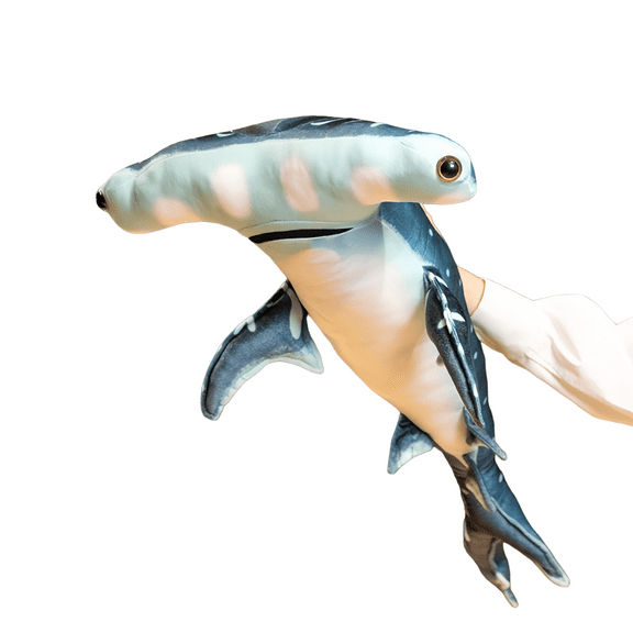 Adorable Hammerhead Shark Plush Stuffed Animals-realistic Shark Stuffed Toy Pillow-Soft Ocean Aquatic Animal Plushie Stuffie