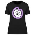thumbnail image 1 of Adorable Happy Kitten Head T-Shirt Women -Image by Shutterstock, Female Large, 1 of 2