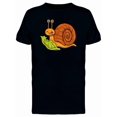 thumbnail image 1 of Adorable Happy Snail Cartoon Tee Men's -Image by Shutterstock, 1 of 1
