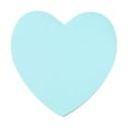 thumbnail image 1 of Adorable Heart Shape Sticky Note Pads - 50 Adhesive Message Stickers for Office and Milk Tea Shop Reminders, Perfect for Writing Notes and Blessings!,Blue, 1 of 5