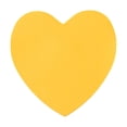 thumbnail image 1 of Adorable Heart Shape Sticky Note Pads - 50 Adhesive Message Stickers for Office and Milk Tea Shop Reminders, Perfect for Writing Notes and Blessings!,Yellow, 1 of 5