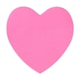 thumbnail image 1 of Adorable Heart Shape Sticky Note Pads - 50 Adhesive Message Stickers for Daily Reminder Note Writing and Blessing,Pink, 1 of 5