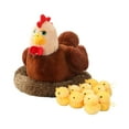 thumbnail image 1 of Adorable Hen and Chick Soft Cuddly Farm Animal Toy for Kids Nursery and Giving, 1 of 7