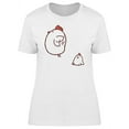 thumbnail image 1 of Adorable Hen Wants To Fly Doodle Tee Women's -Image by Shutterstock, 1 of 2