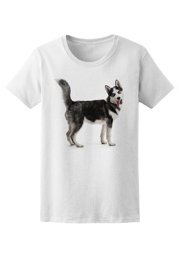 Adorable Husky T-Shirt Men -Image by Shutterstock, Male XX-Large