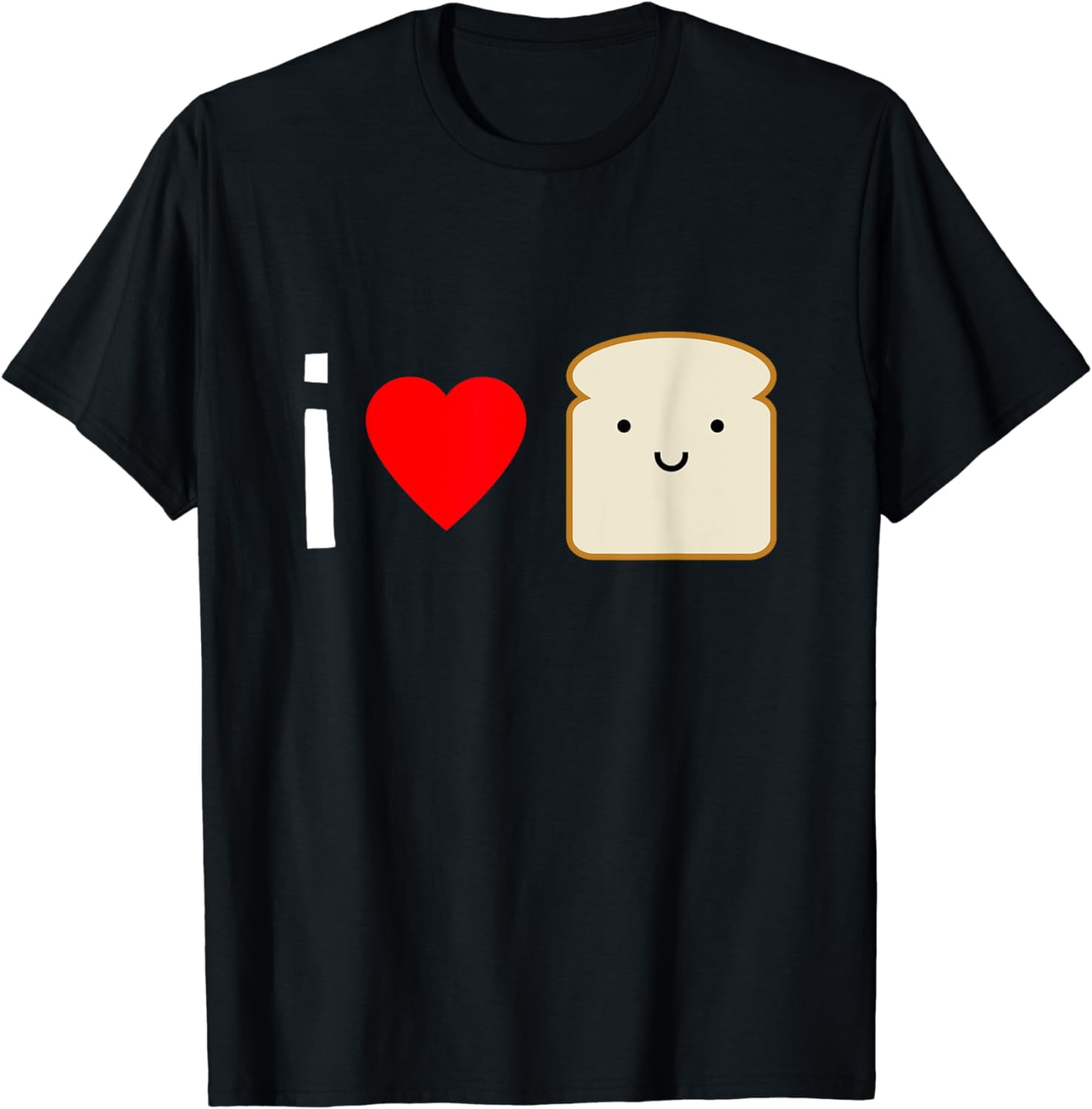 Adorable I Love Bread Shirt - Kawaii Bread Lover Gift - Walmart.com