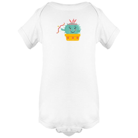 Adorable Indian Cactus Doodle Bodysuit Infant -Image by Shutterstock,  6 Months