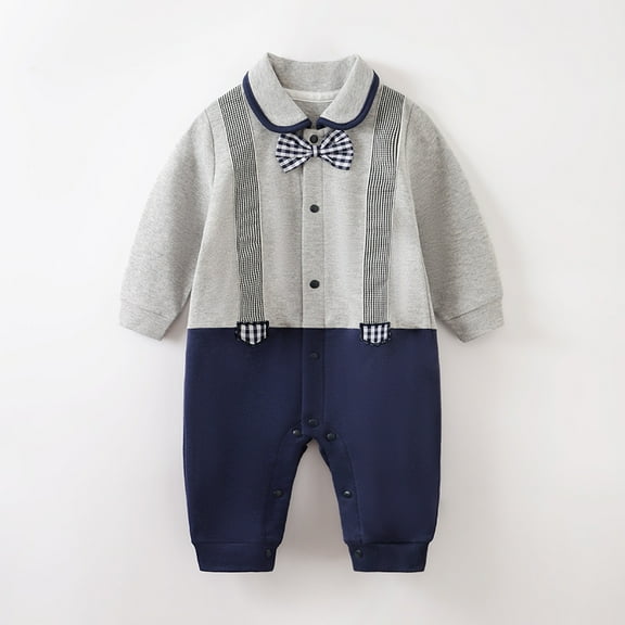 Cotton Baby Long Sleeve Onesie – Snug Fit, Easy Snap Buttons (0-18M)