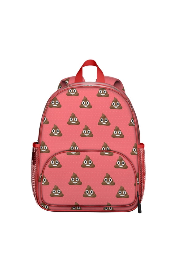 Adorable Kawaii Backpack for Students - Waterproof Ergonomic Design with Playful Animals & Rainbow Patterns
