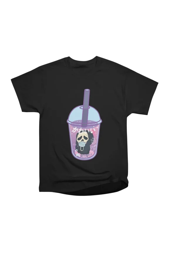 Adorable Killer Chibi kawaii ghost face T-Shirt Tee Gift For Him Merch For Her Apparel For