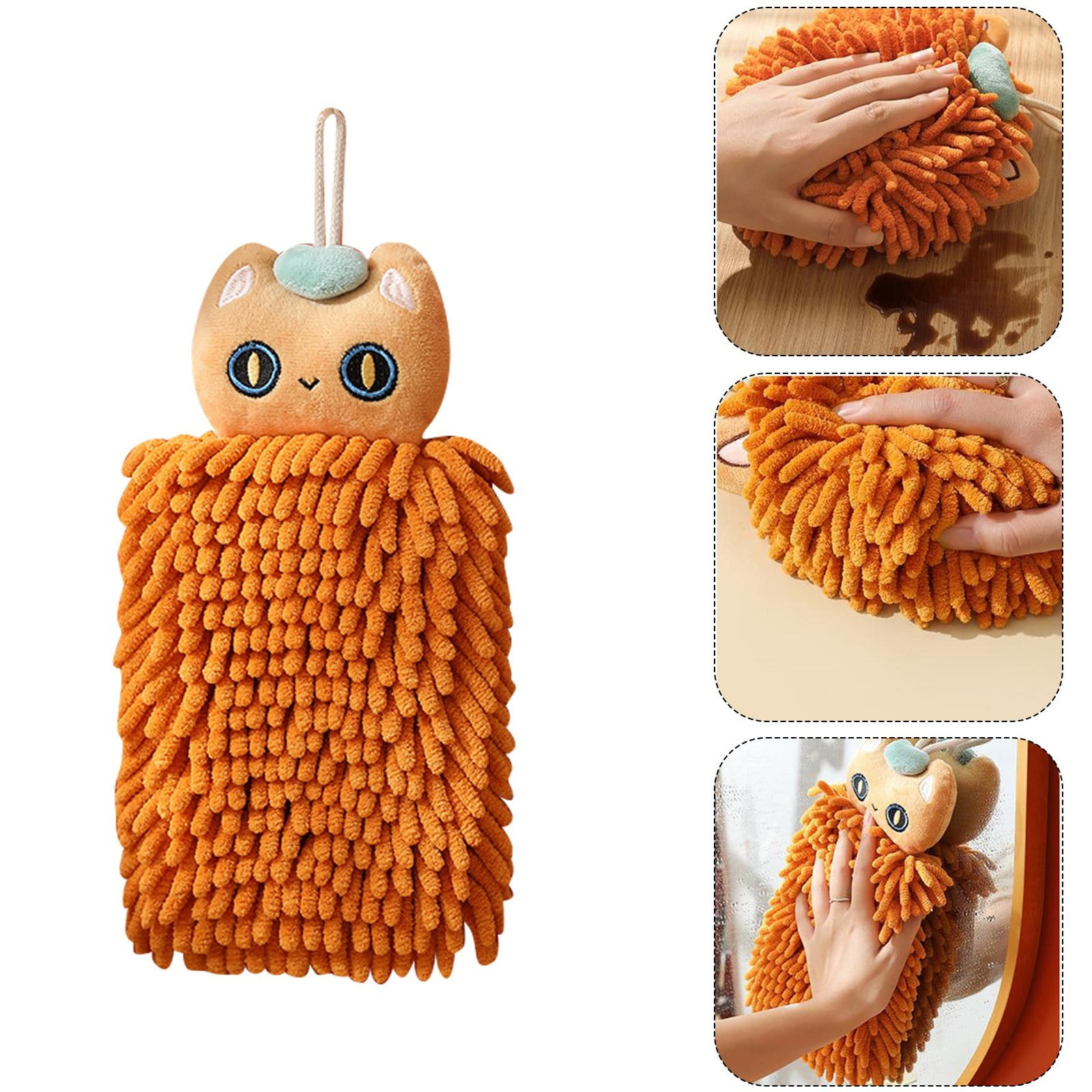 Adorable Kitchen Hand Towel Instant Dry Hand Towel Soft Hand Towel Cute