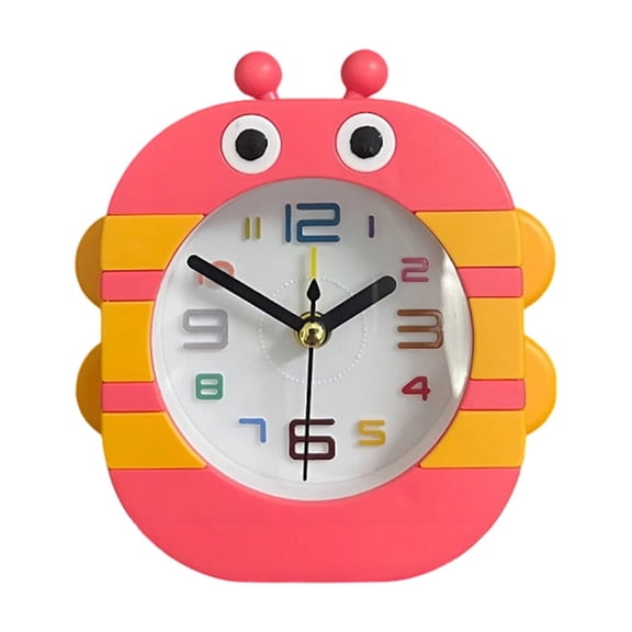 Adorable Kitten Alarm Clock for Boys Girls Bedside Table with Practical Time Management Function
