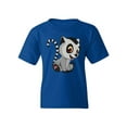 thumbnail image 1 of Adorable Lemur T-Shirt Juniors -Image by Shutterstock,  Small, 1 of 4