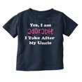 thumbnail image 1 of Adorable Like My Uncle Nephew Niece Toddler Boy Girl T Shirt Infant Toddler Brisco Brands 18M, 1 of 6