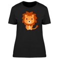 thumbnail image 1 of Adorable Lion Cartoon T-Shirt Women -Image by Shutterstock, Female Medium, 1 of 2