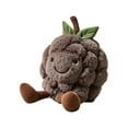 thumbnail image 1 of Adorable Mangosteen Plush Toy Soft Stuffed Fruit Doll for Kids & Adults, Perfect Cuddly Gift for All Ages, 1 of 3