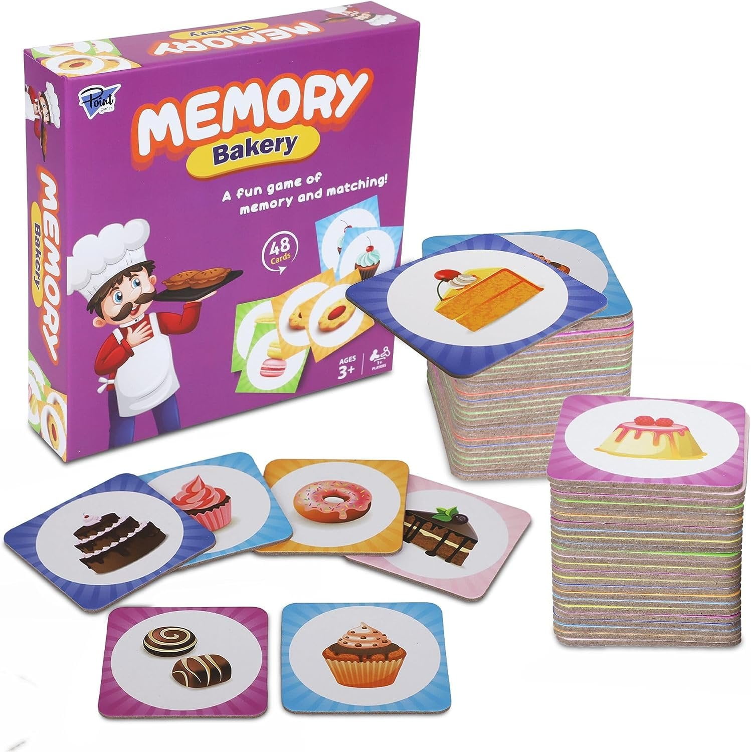 memory game 2 players - cakes  Memory games, Free online games, Online  games