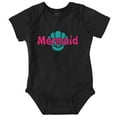 thumbnail image 1 of Adorable Mermaid Seashell Beach Day Bodysuit Jumper Girls Infant Baby Brisco Brands 12M, 1 of 6
