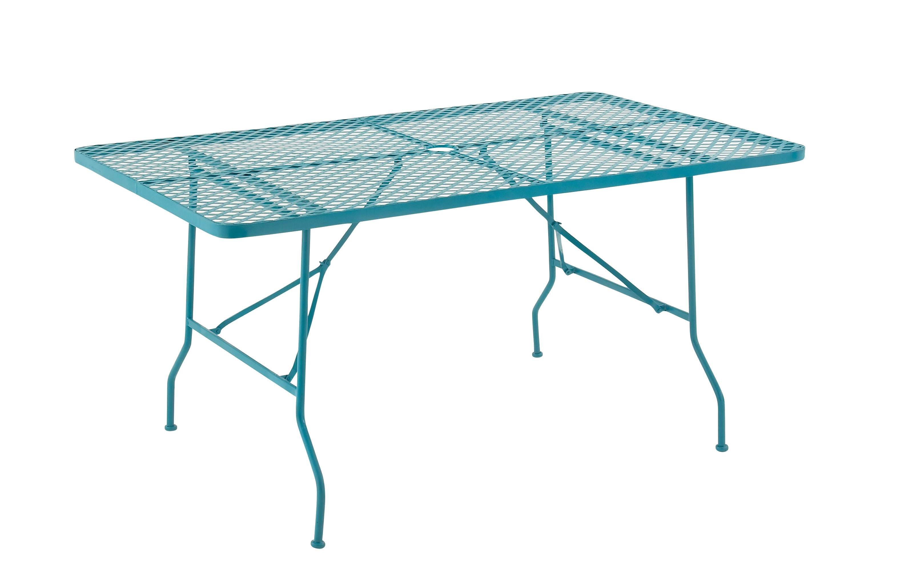 Adorable Metal Folding Outdoor Table - Walmart.com