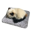 thumbnail image 1 of Adorable Miniature Cat Inside Soft Mattress Bed Realistic Meowing Sound Interactive Pet Toy For Children, 1 of 4