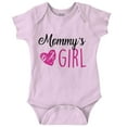 thumbnail image 1 of Adorable Mommy's Girl Cute Heart Bodysuit Jumper Girls Infant Baby Brisco Brands 18M, 1 of 6
