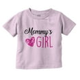 thumbnail image 1 of Adorable Mommy's Girl Cute Heart Youth T Shirt Tee Girls Infant Toddler Brisco Brands 24M, 1 of 5